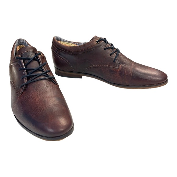 Bull Boxer Hand Crafted Original Limited Edition Brown Derby Shoe Mens 10 M - Picture 7 of 12